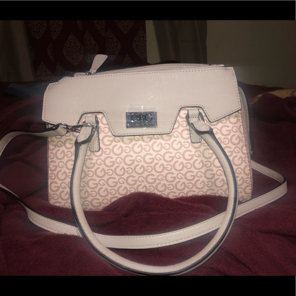 Brand New Rose Gold G by Guess Purse